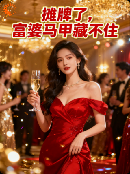 摊牌了，富婆马甲藏不住